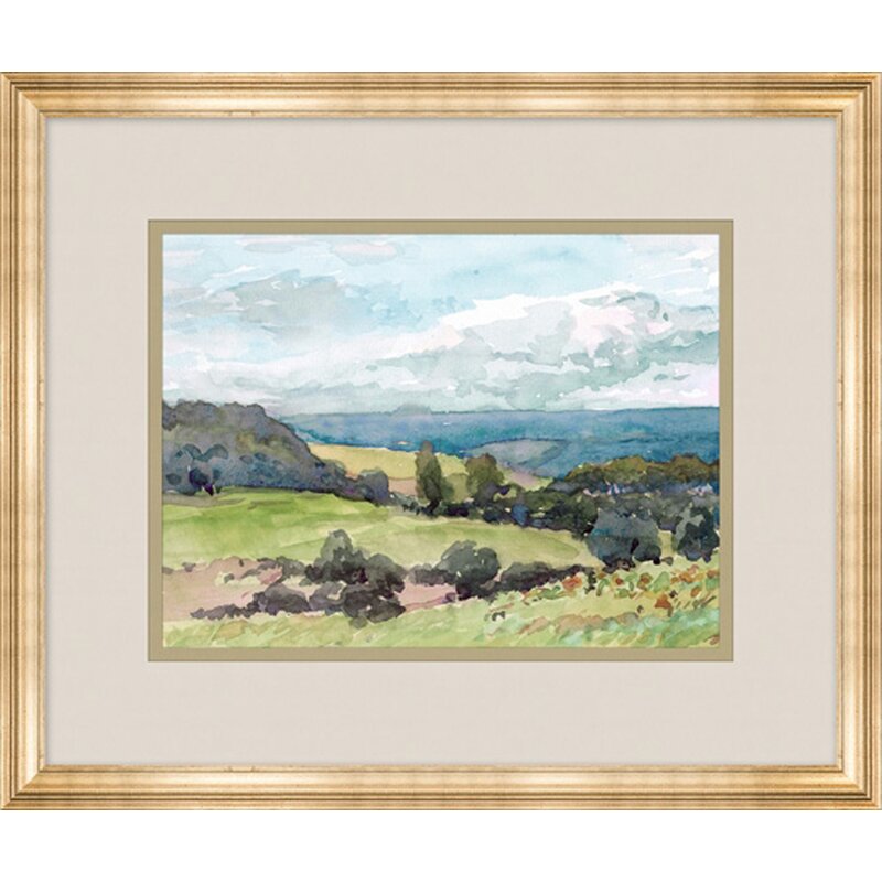 Wendover Art Group Painterly Overlook 1 By Wendover Art Group | Perigold